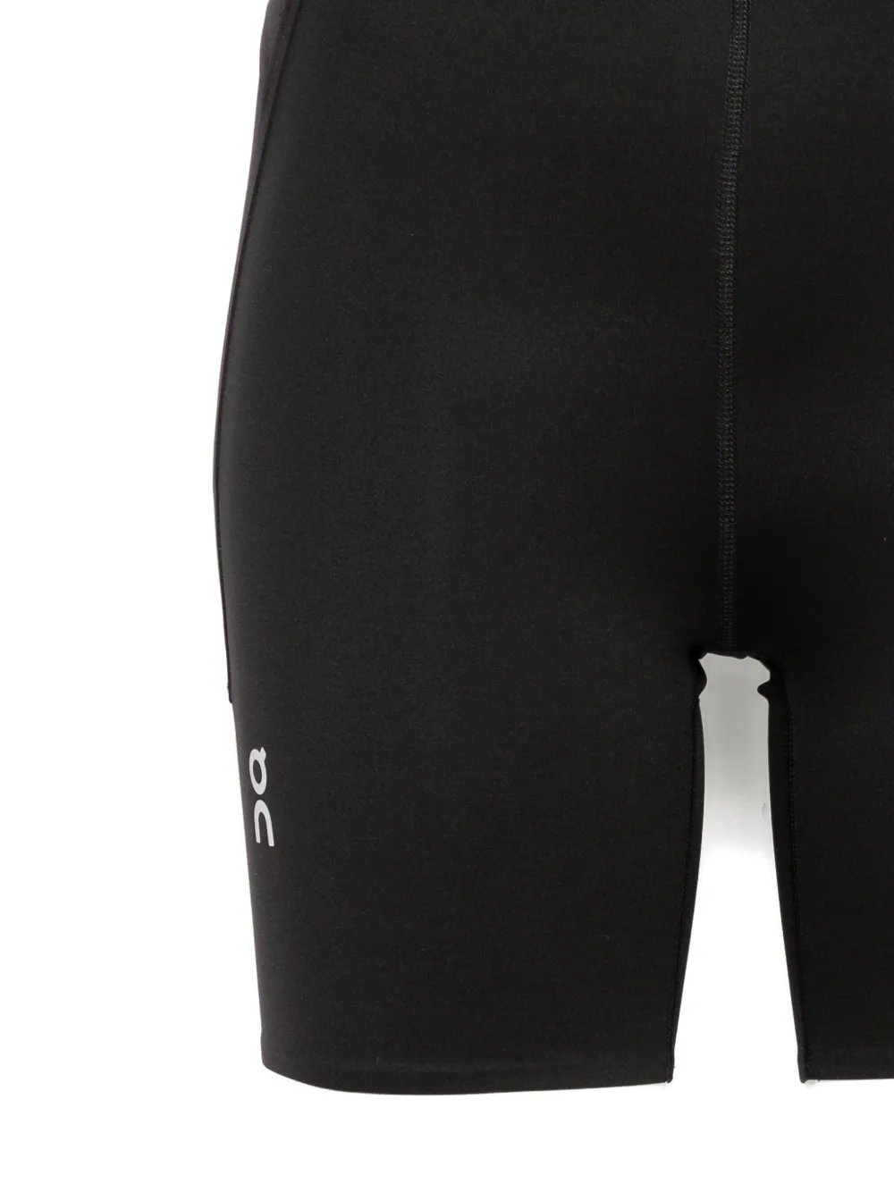 On Running Train Shorts In Black
