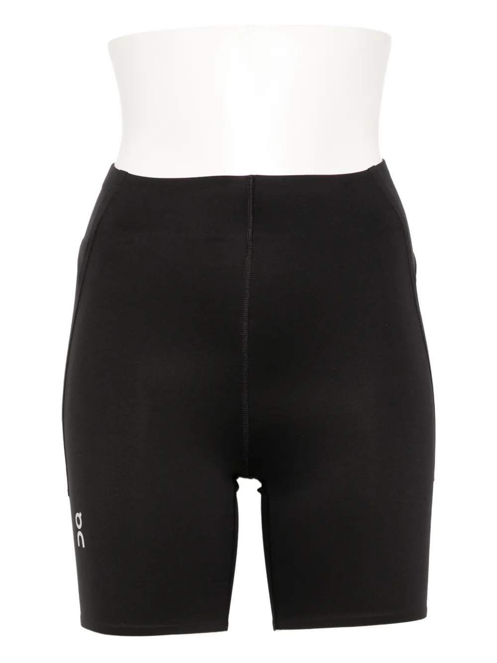 On Running Train Shorts In Black