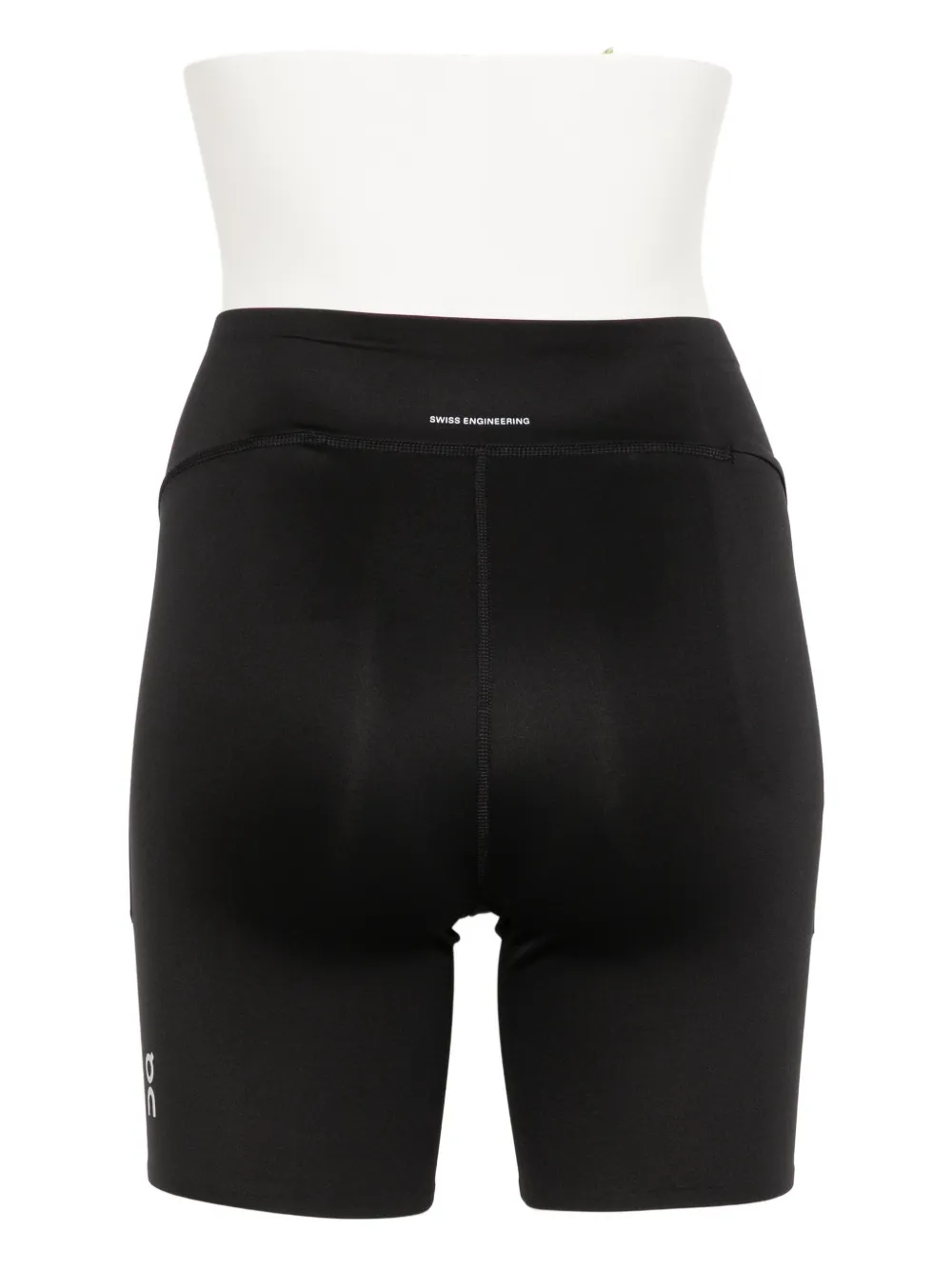 On Running Train Shorts In Black
