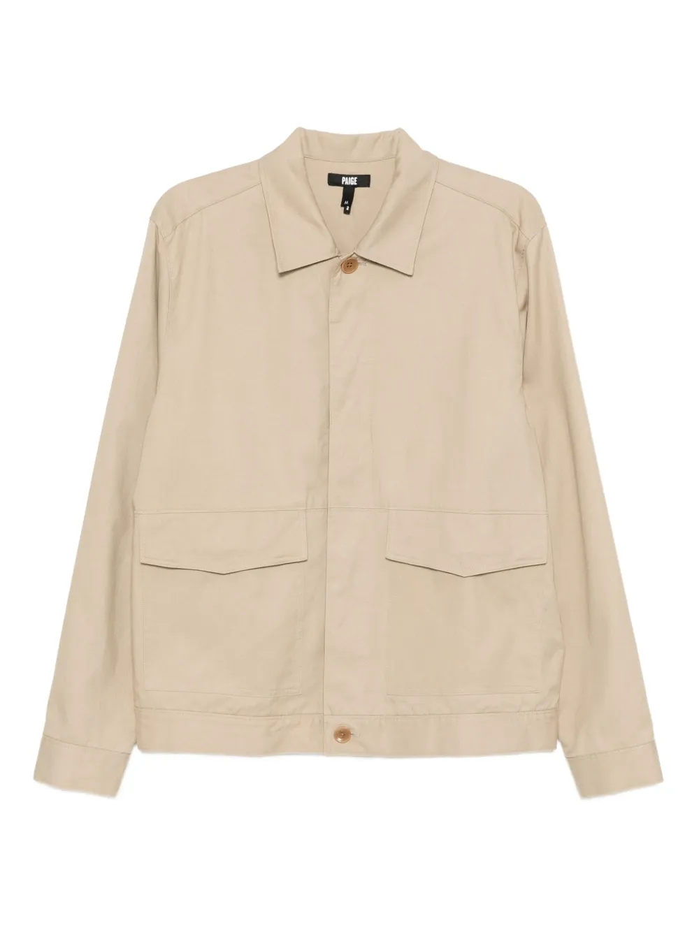 PAIGE Lennon twill jacket | Brown | Image 1