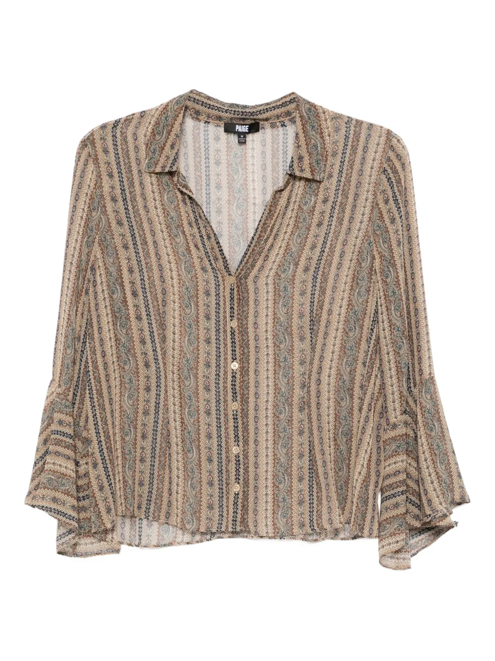 PAIGE camisa Jasmeet | marrón | Image 1