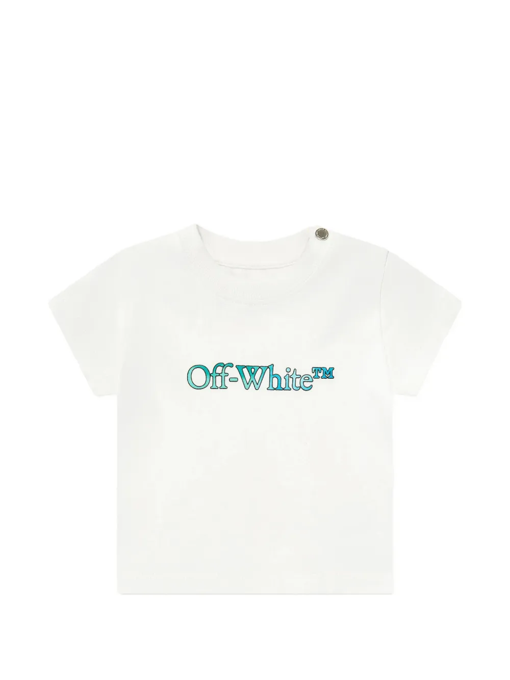 Off-White Kids logo-print T-shirt - Bianco