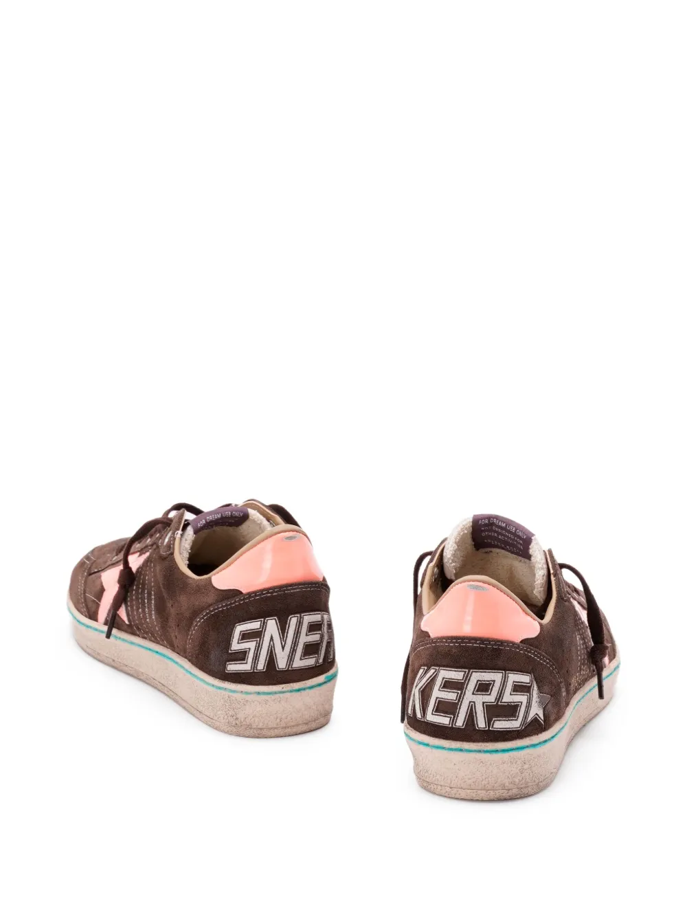 Golden Goose Star-applique Suede Sneakers In Multi