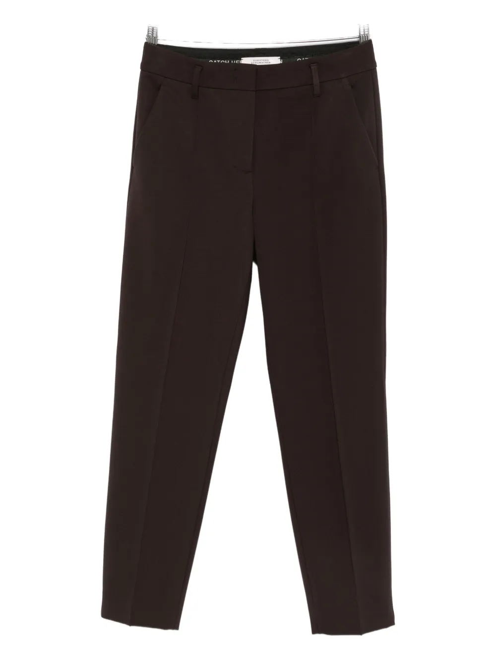 Dorothee Schumacher straight-leg trousers | Brown | Image 1