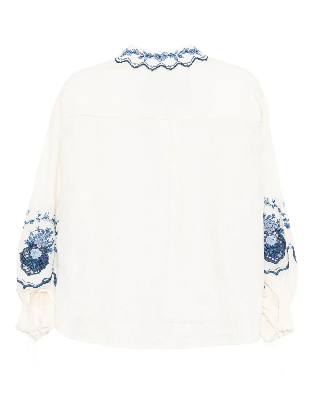 Agua By Agua Bendita Abadía Wild blouse - Beige