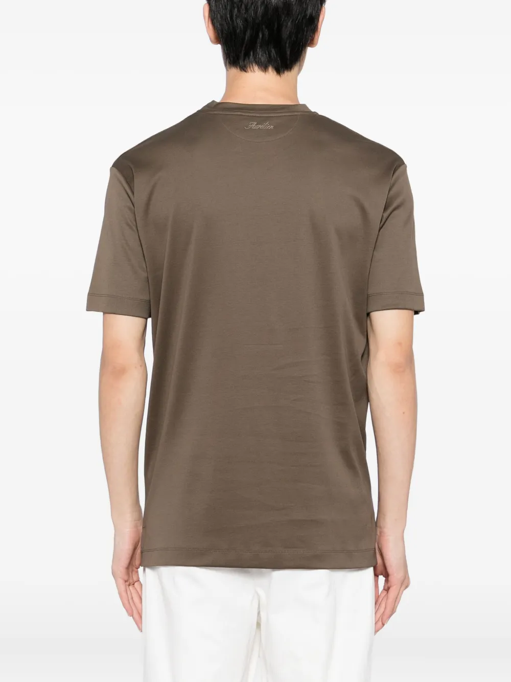Aurélien Aur1 T-shirt In Brown