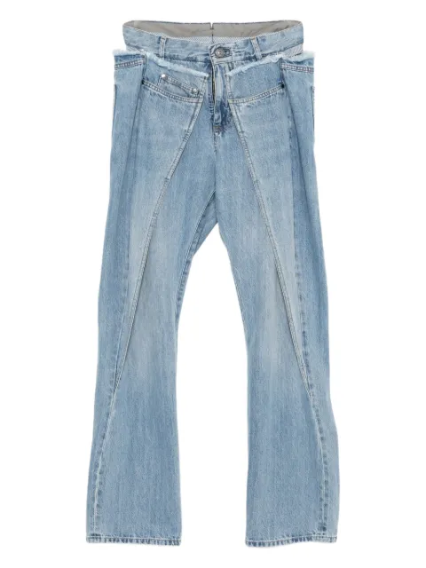 Better straight-leg wrap jeans