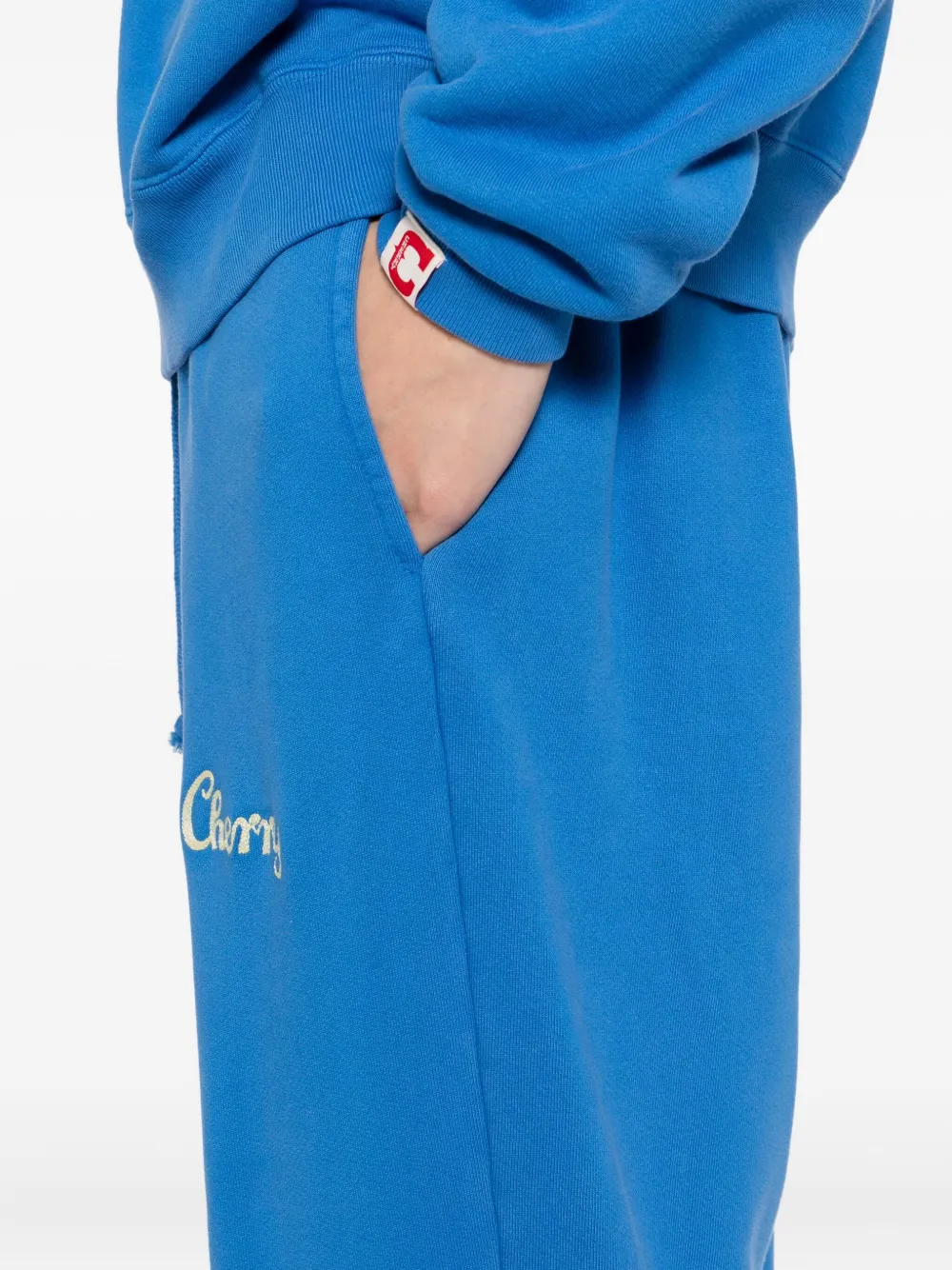Cherry La Logo-printed Sweatpants In Animal Print