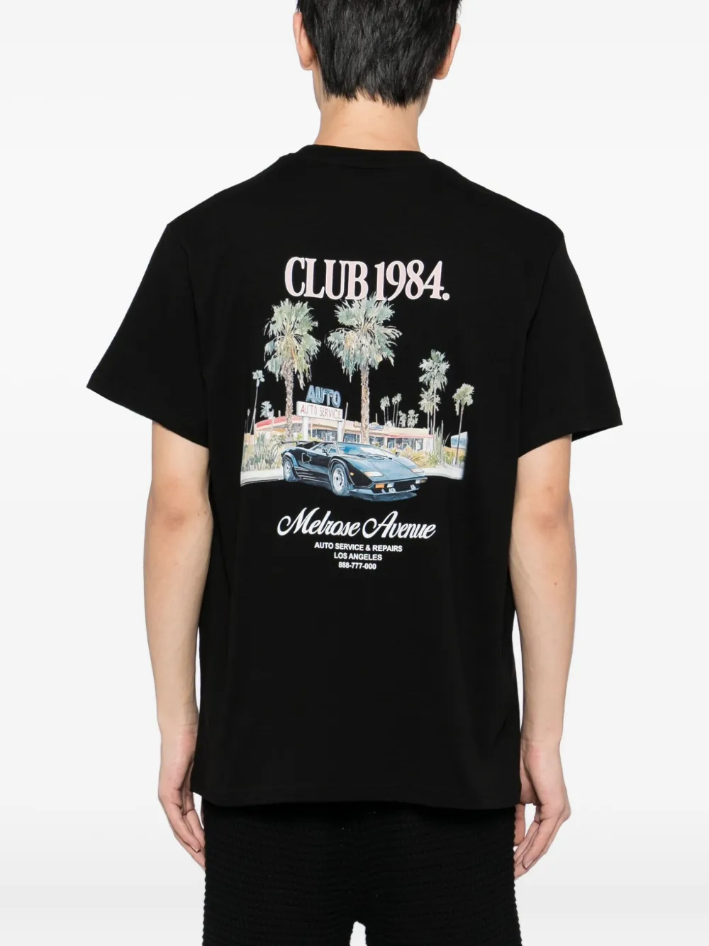 CLUB 1984 San Andreas T-shirt Zwart