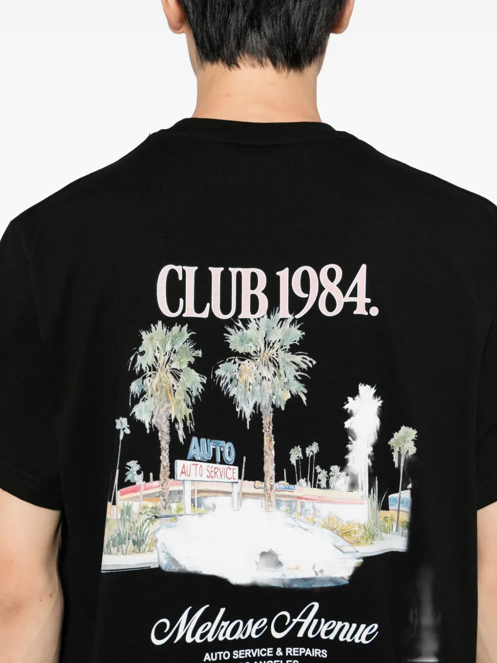 CLUB 1984 San Andreas T-shirt Zwart