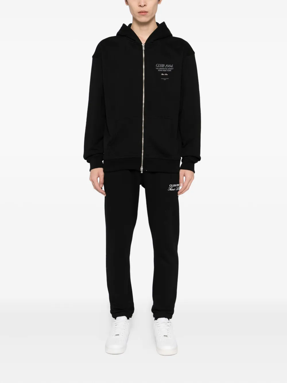 CLUB 1984 Trainingsbroek met logo - Zwart