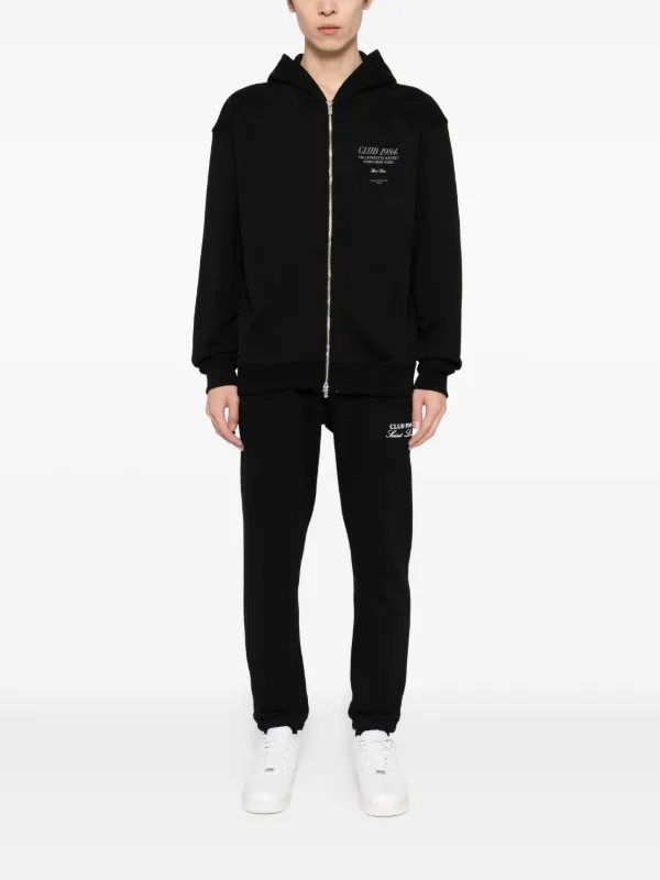 CLUB 1984 Soho Zipped Hoodie | Black | FARFETCH