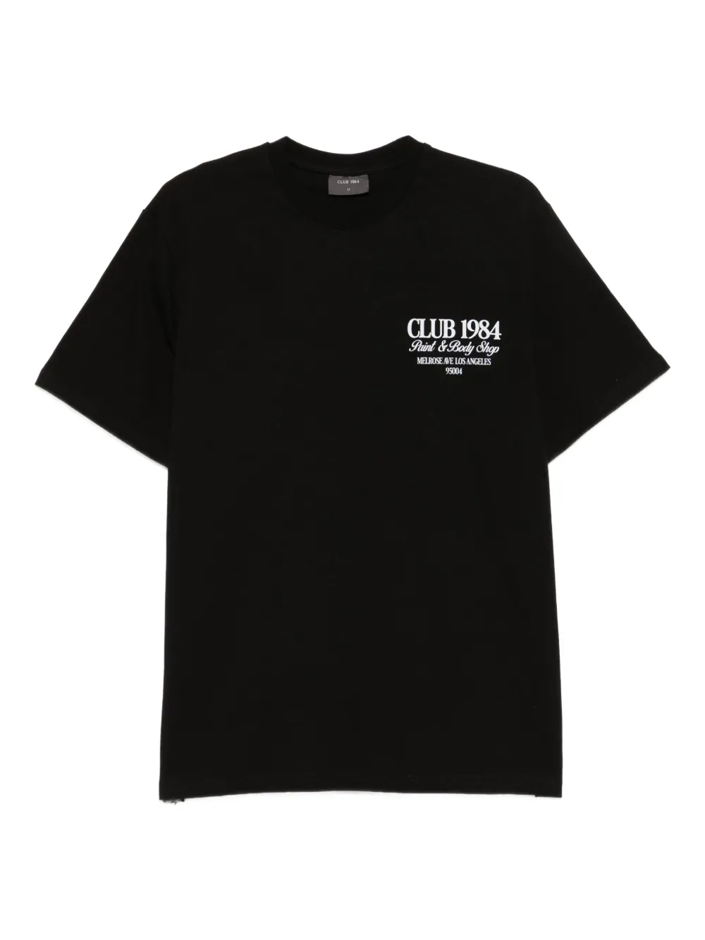 CLUB 1984 playera con estampado gráfico | negro | Image 1