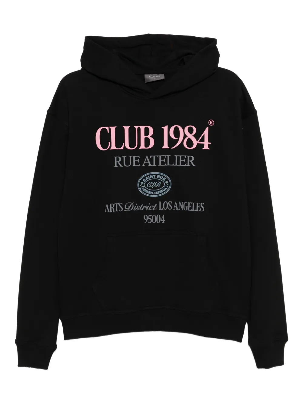 CLUB 1984 Art District hoodie - Nero