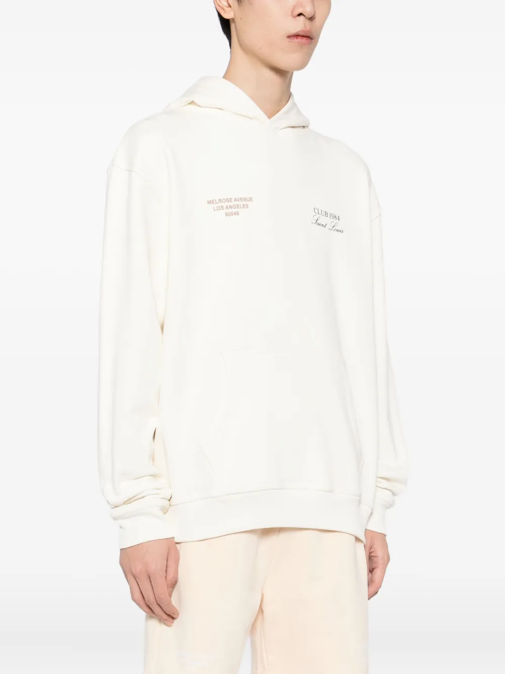 Club 1984 Melrose 1984 Hoodie In Neutral