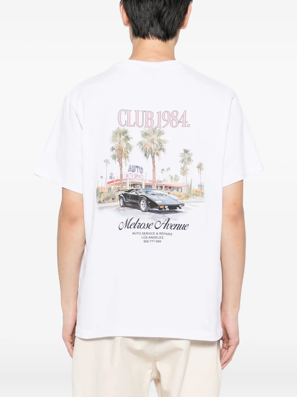 CLUB 1984 San Andreas T-shirt Wit