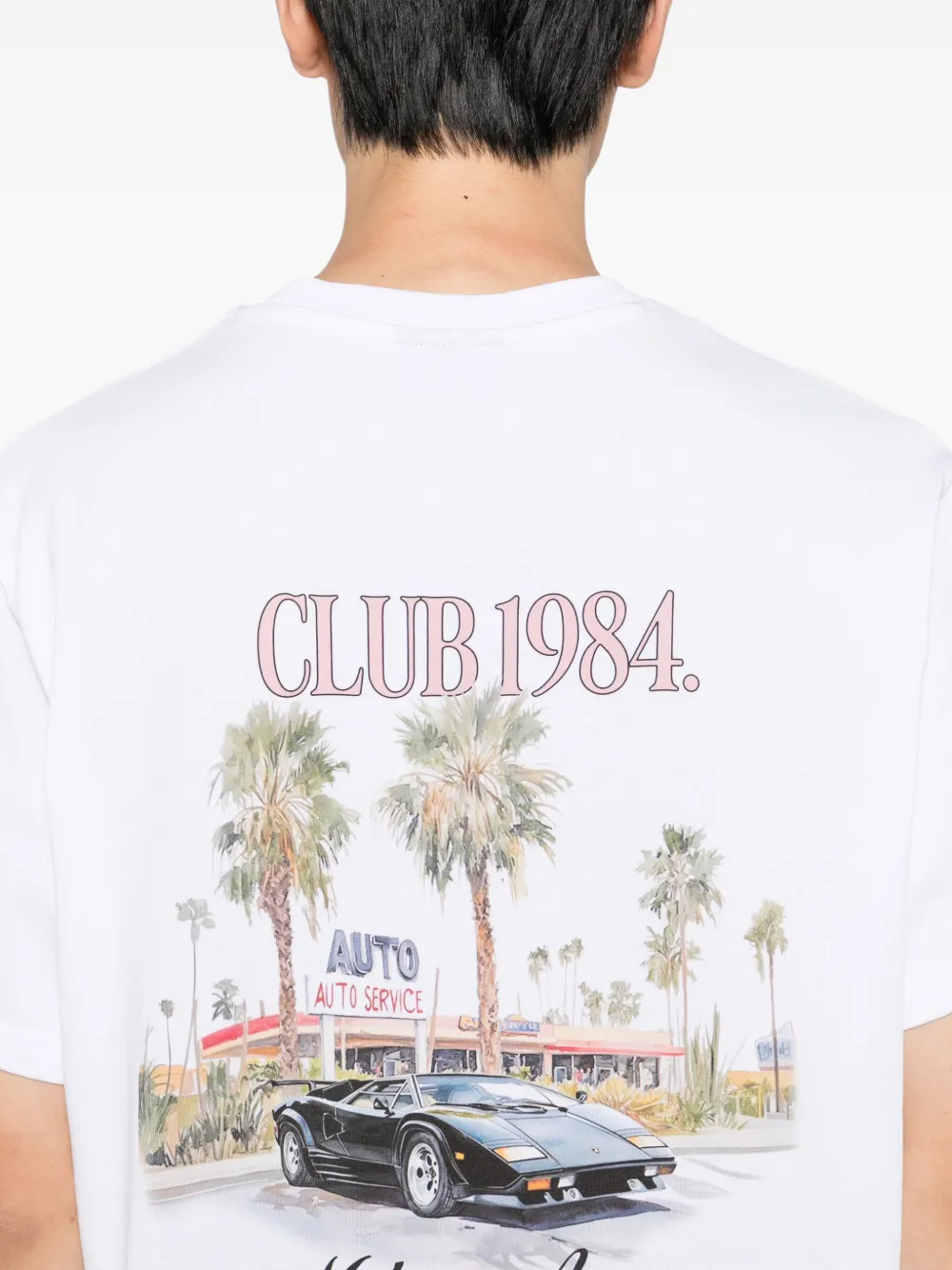 CLUB 1984 San Andreas T-shirt Wit