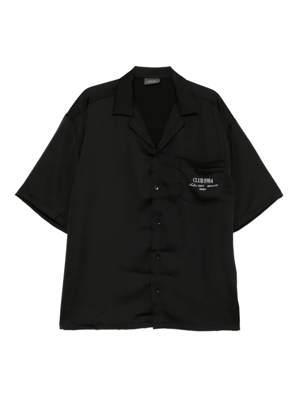 CLUB 1984 Atelier Dept Vacation shirt | Black | Image 1