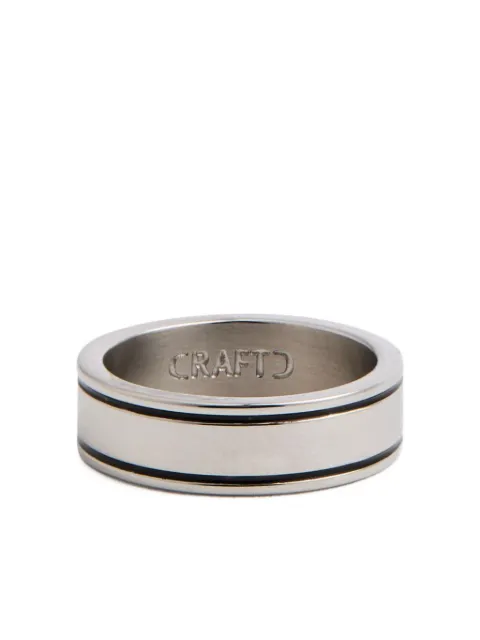 CRAFT double-lined band ring
