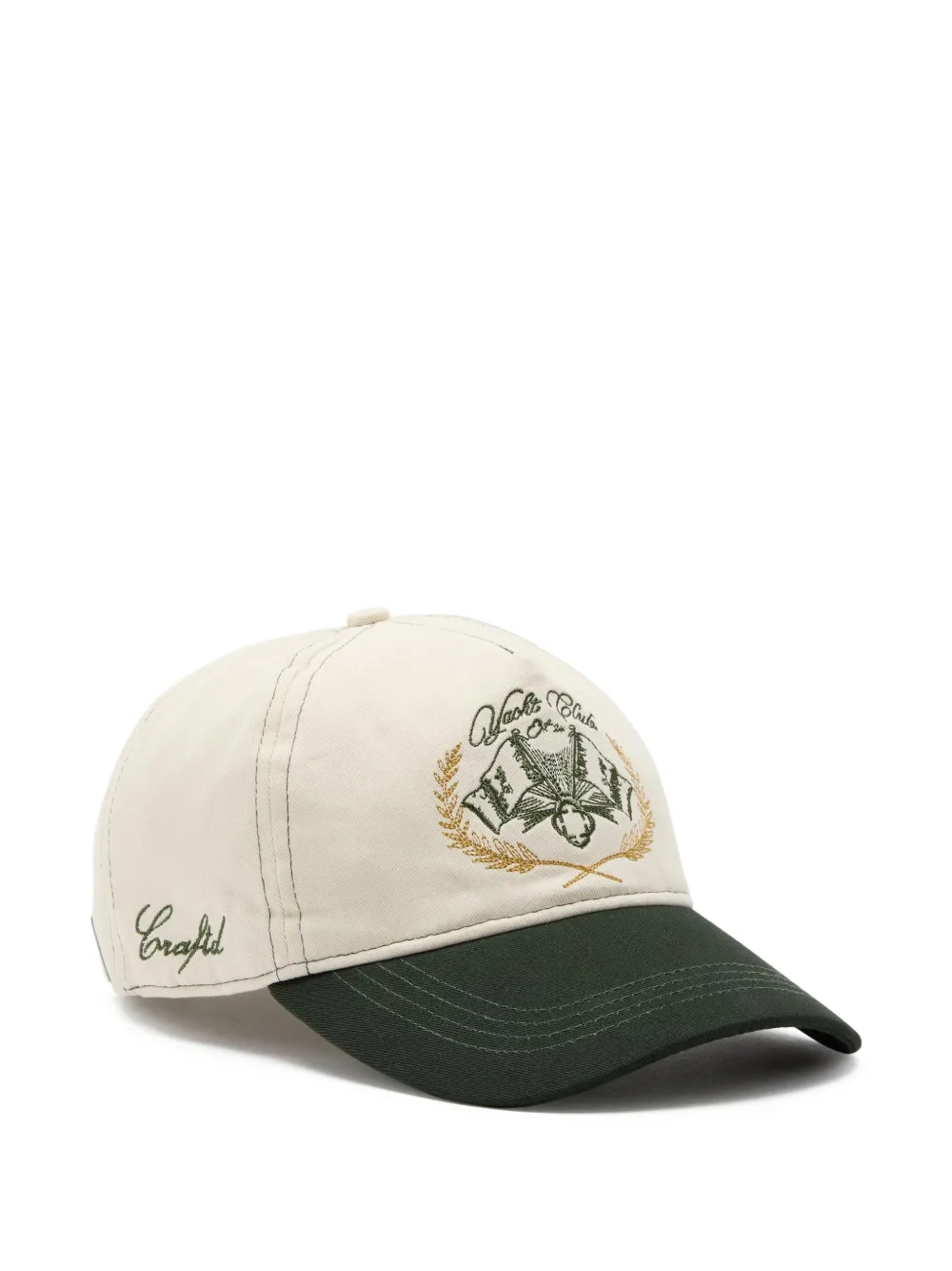 CRAFT logo-embroidered baseball cap | Neutrals | Image 1