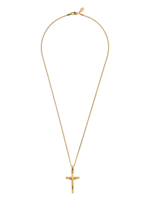 CRAFT crucifix-pendant necklace
