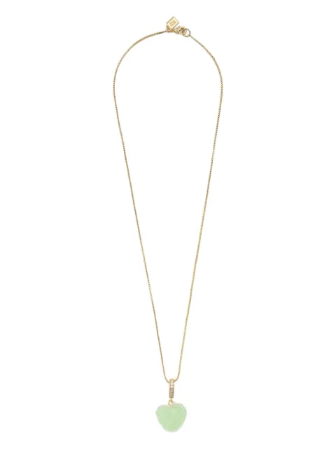 Crystal Haze Jelly heart necklace