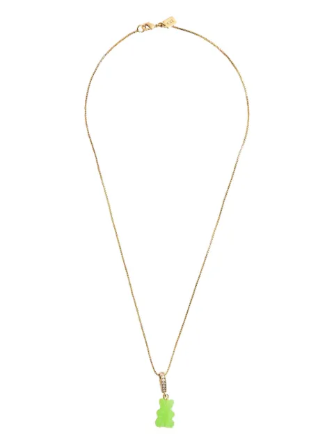 Crystal Haze bear chain necklace