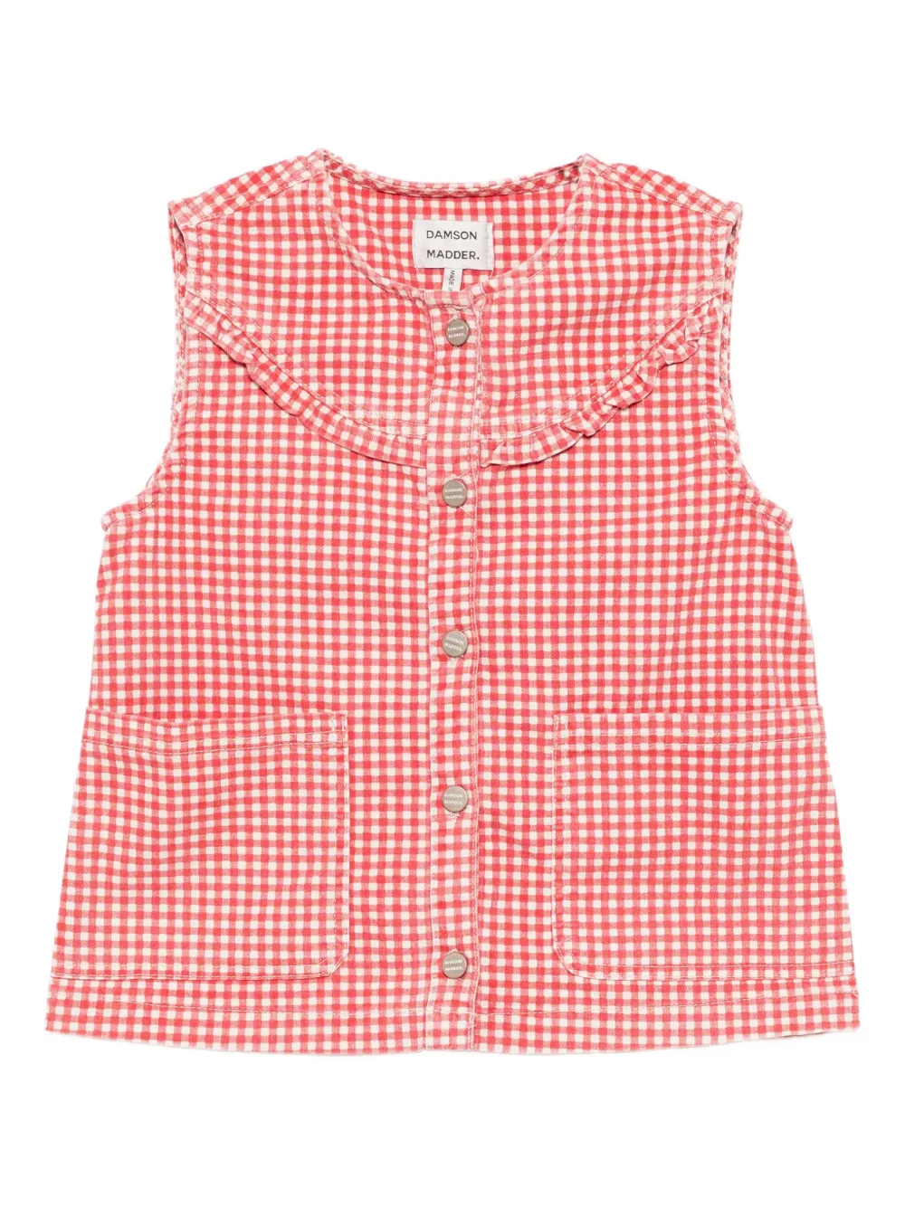 DAMSON MADDER Mari vest top | Red | Image 1