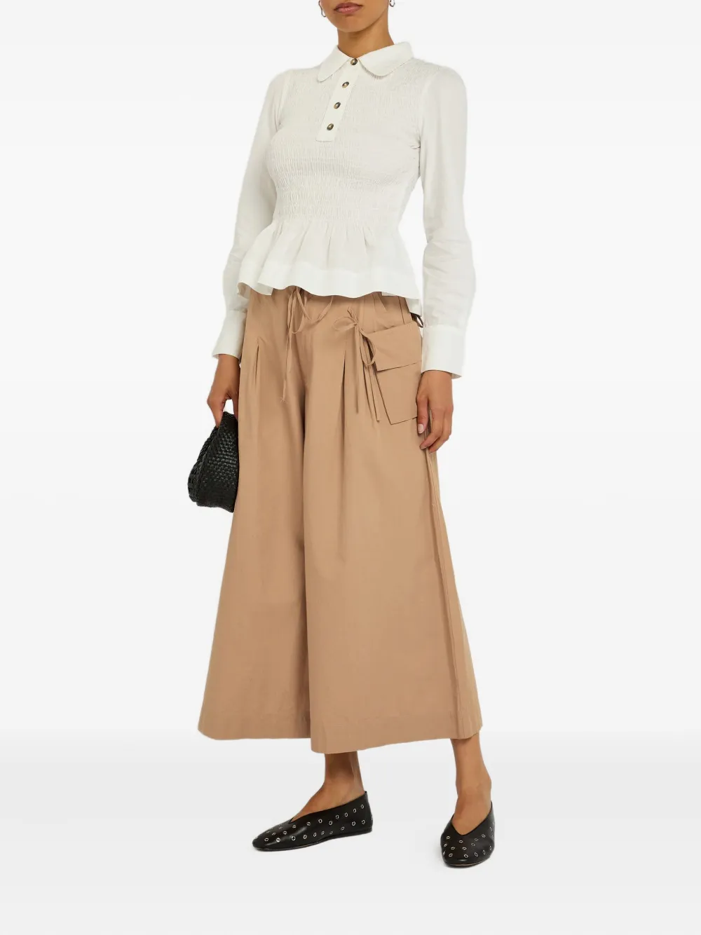 DAMSON MADDER Tatianna Culotte met trekkoord - Beige