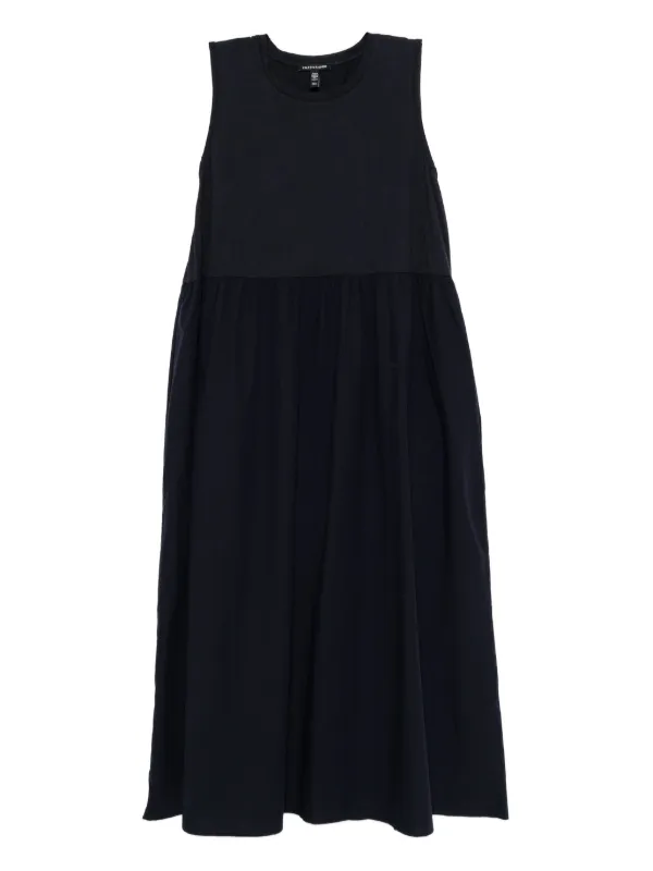 Eileen Fisher Washed Organic Cotton Dress Blue FARFETCH PH