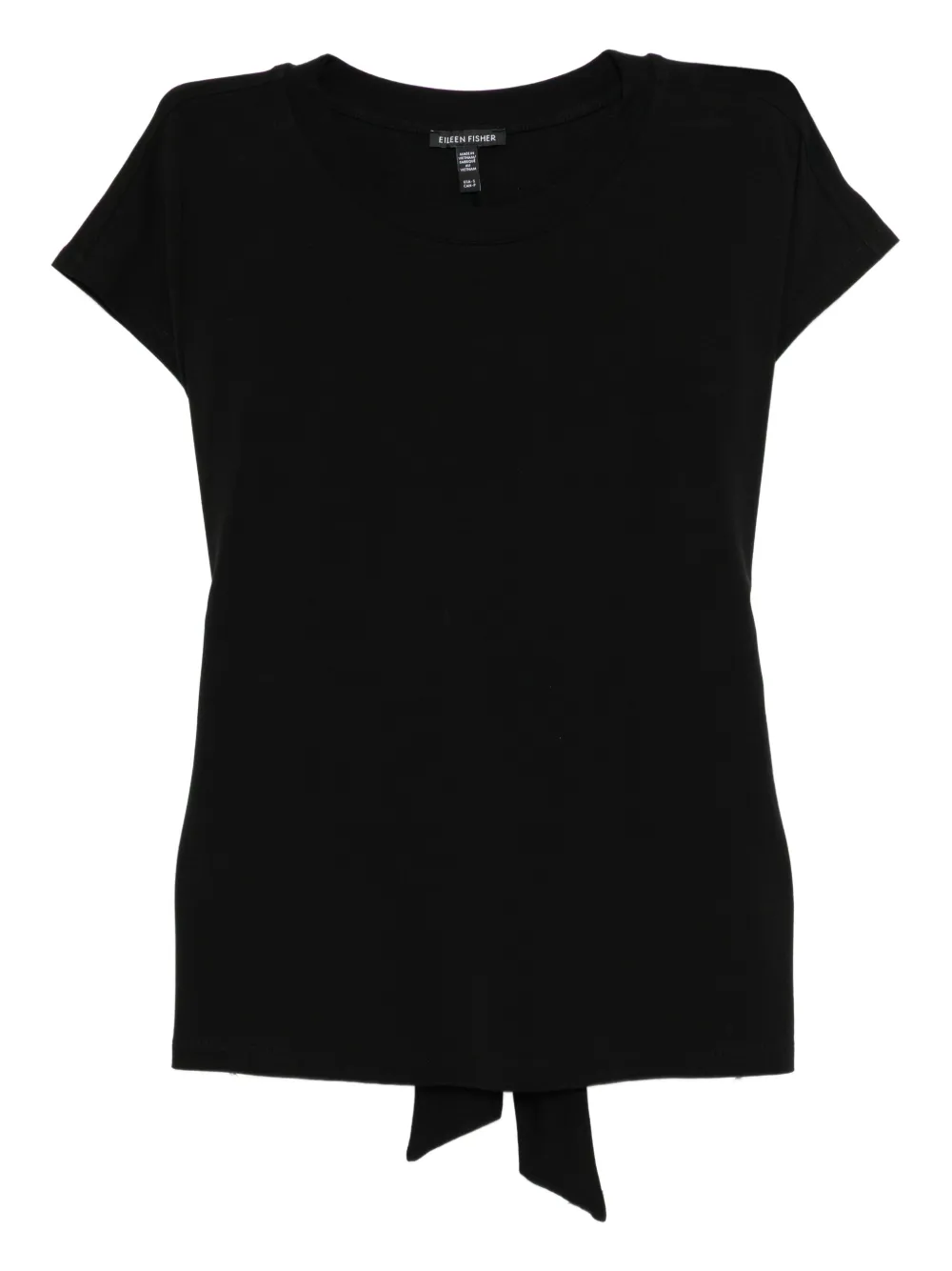Eileen Fisher تيشيرت برقبة مستديرة | أسود | Image 1