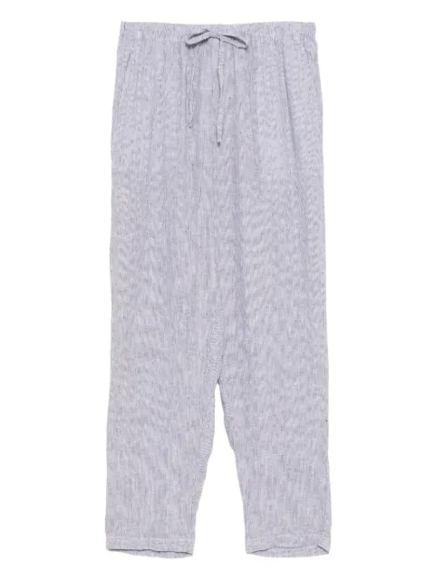 Eileen Fisher linen cropped trousers