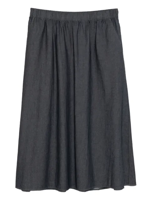 Eileen Fisher cotton midi skirt