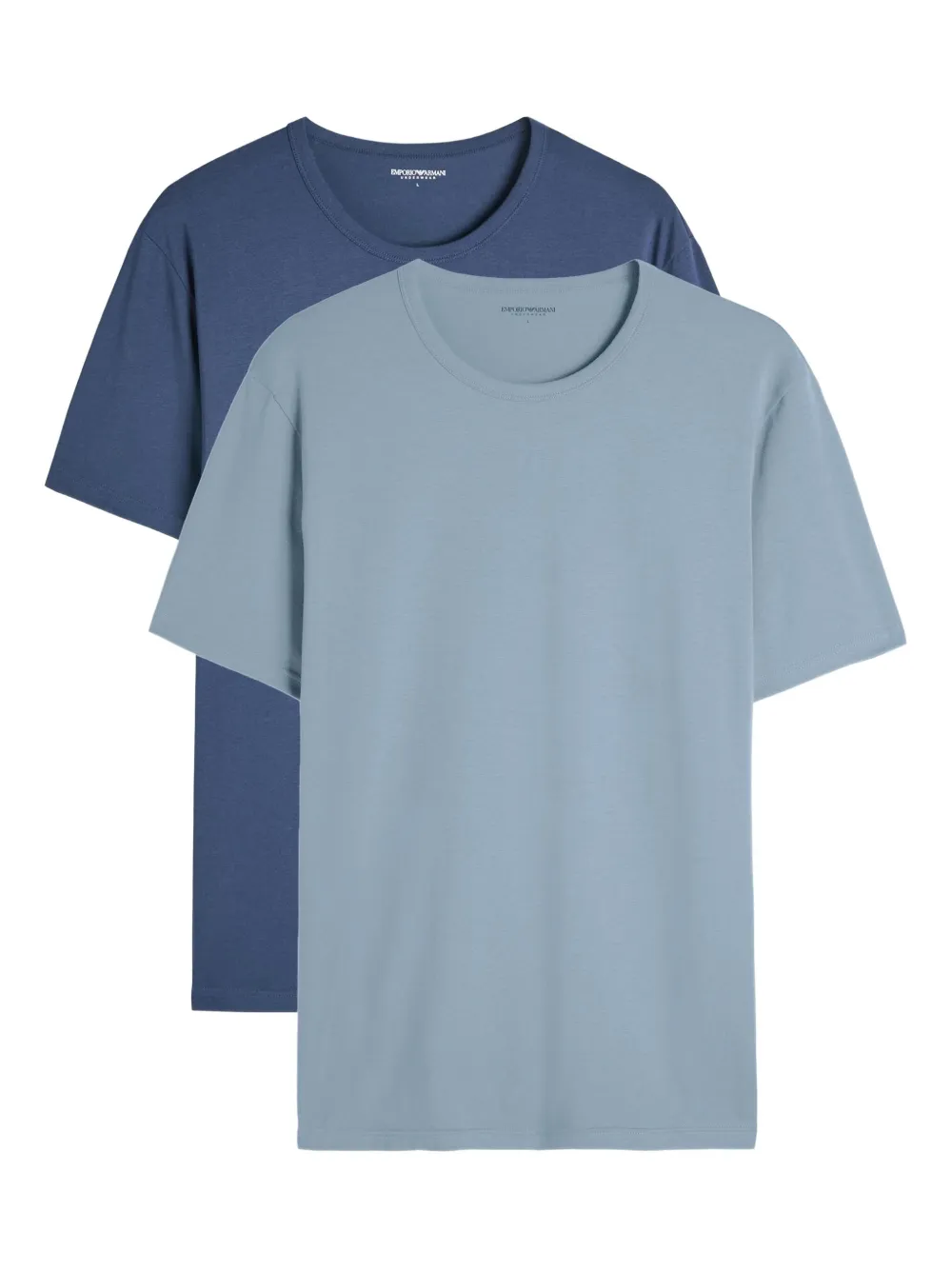 Emporio Armani Essential T-shirt (pack of two) | Blue | Image 1