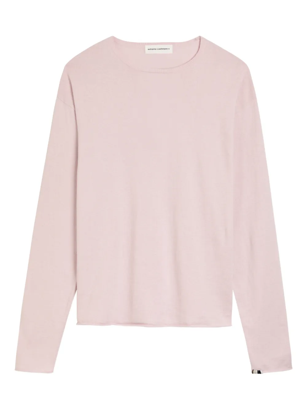 extreme cashmere Aries long-sleeve sweater - Rosa