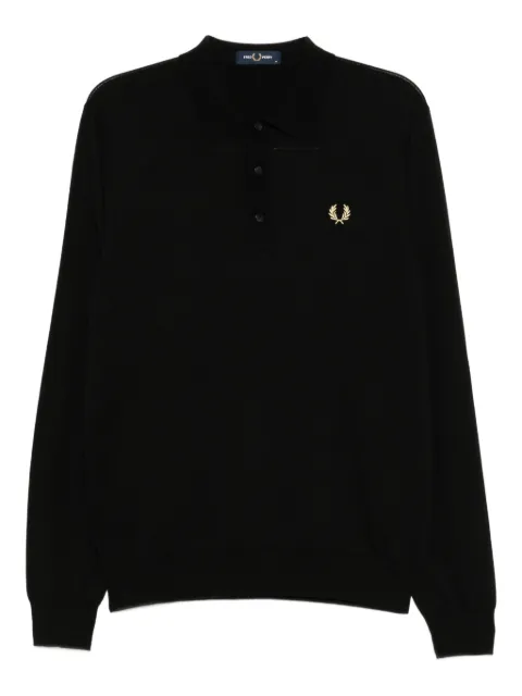 Fred Perry logo-embroidered polo shirt
