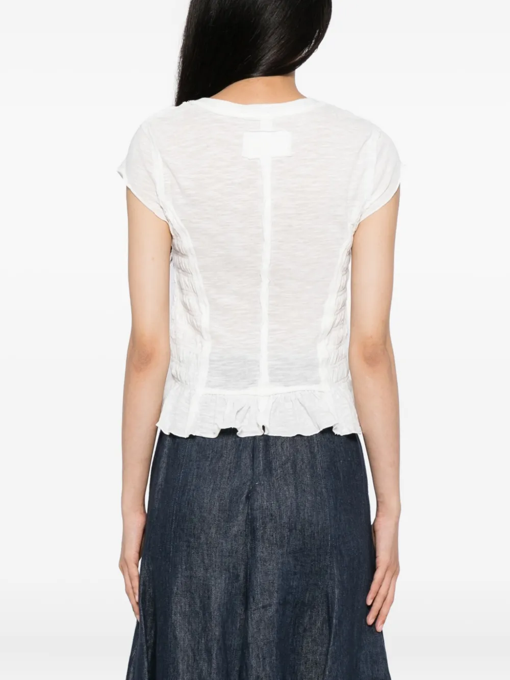 Free People Sylvie T-shirt In White