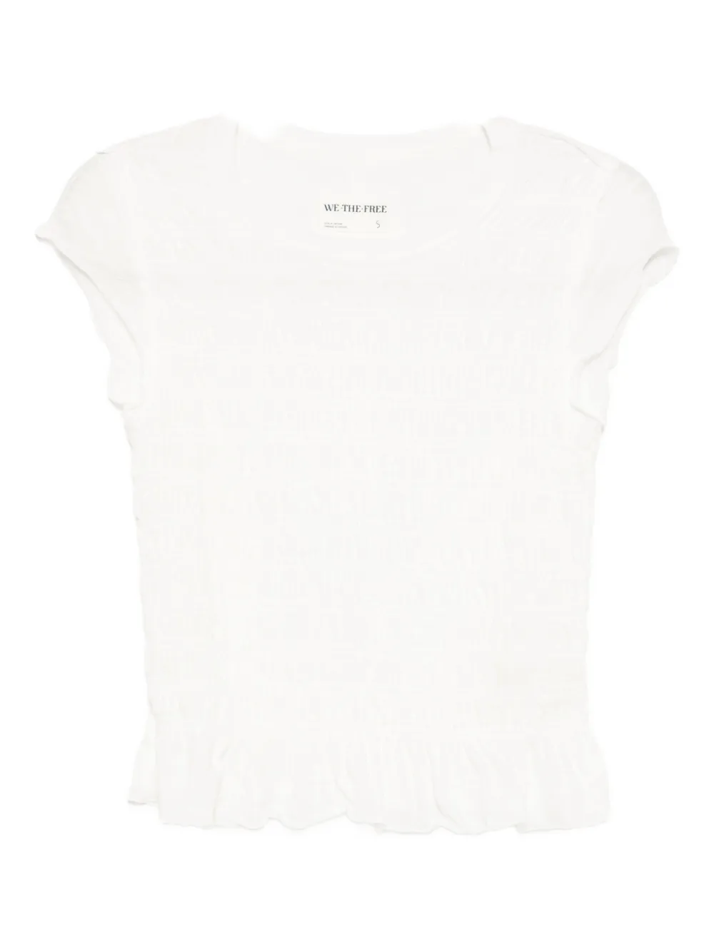 Free People Sylvie T-shirt In White