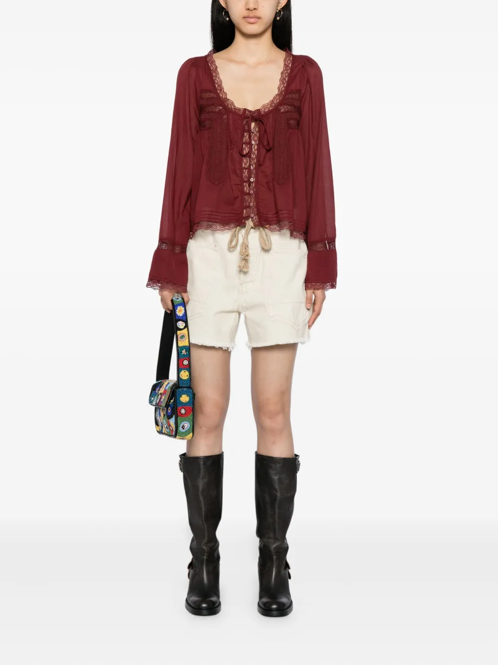 Free People Evermore blouse - Rood