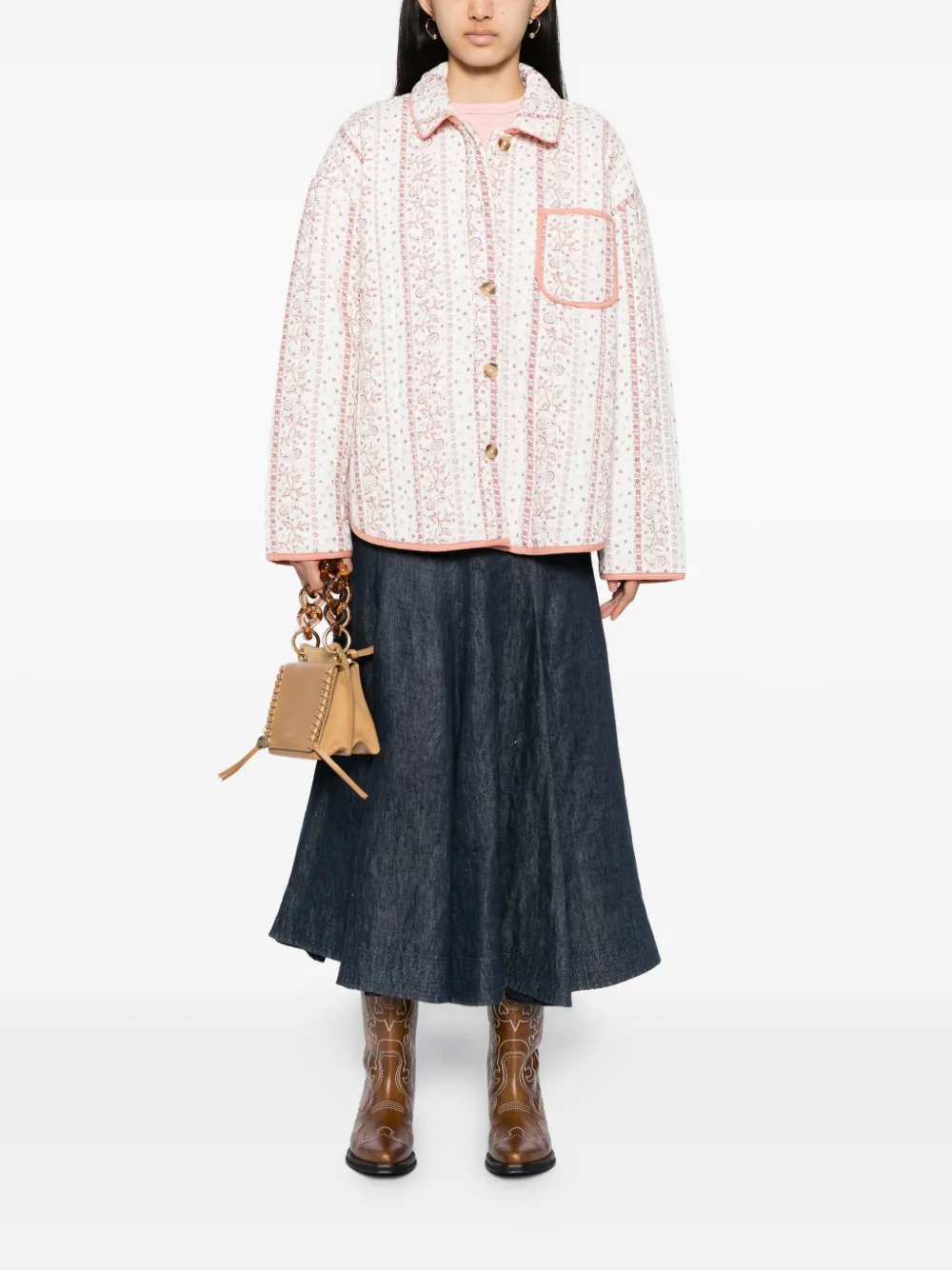  Free People Alexie Jacket - White 