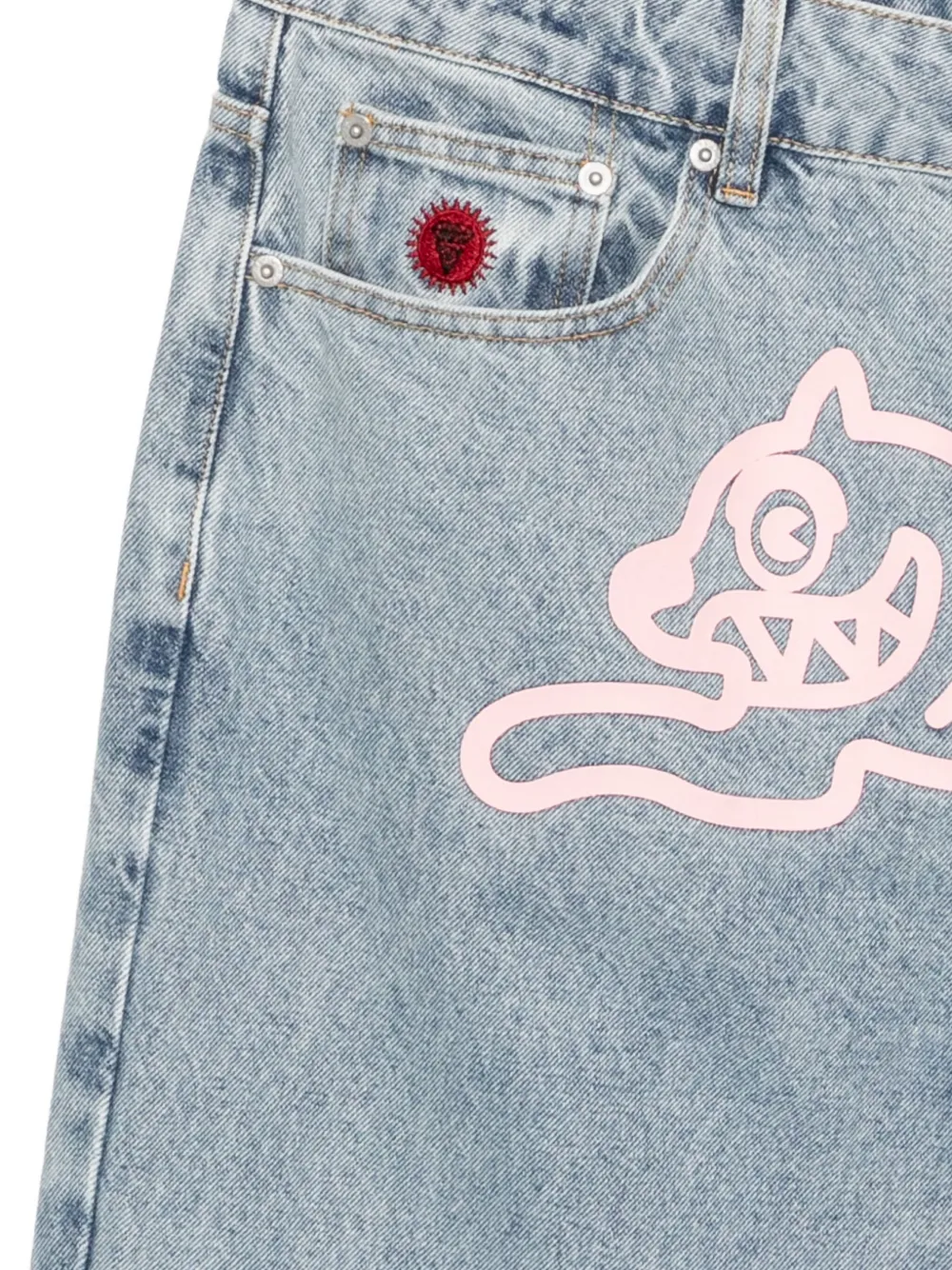 ICECREAM Running Dog jeans Blauw