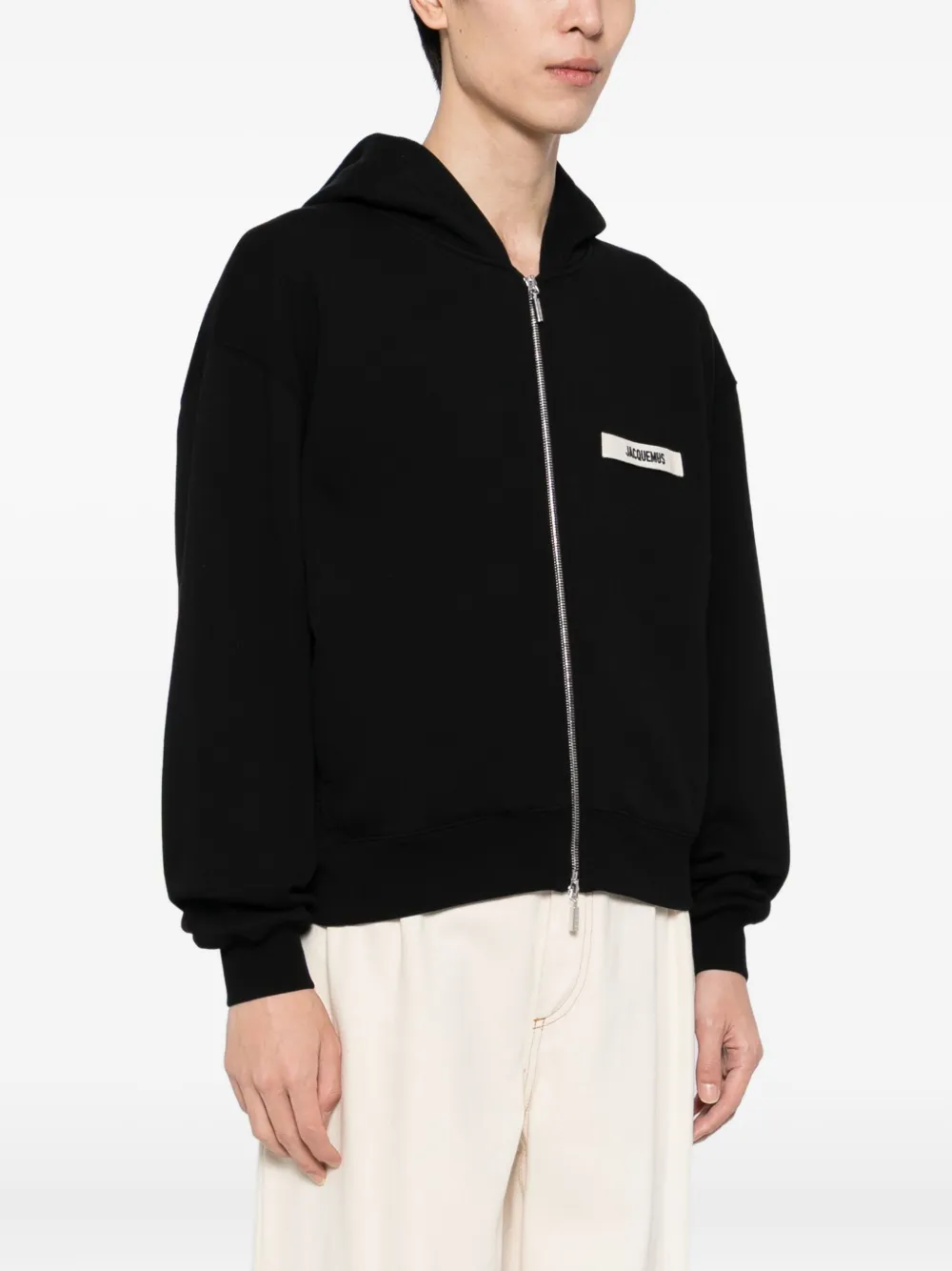 Jacquemus The Gros Grain hoodie BLACK