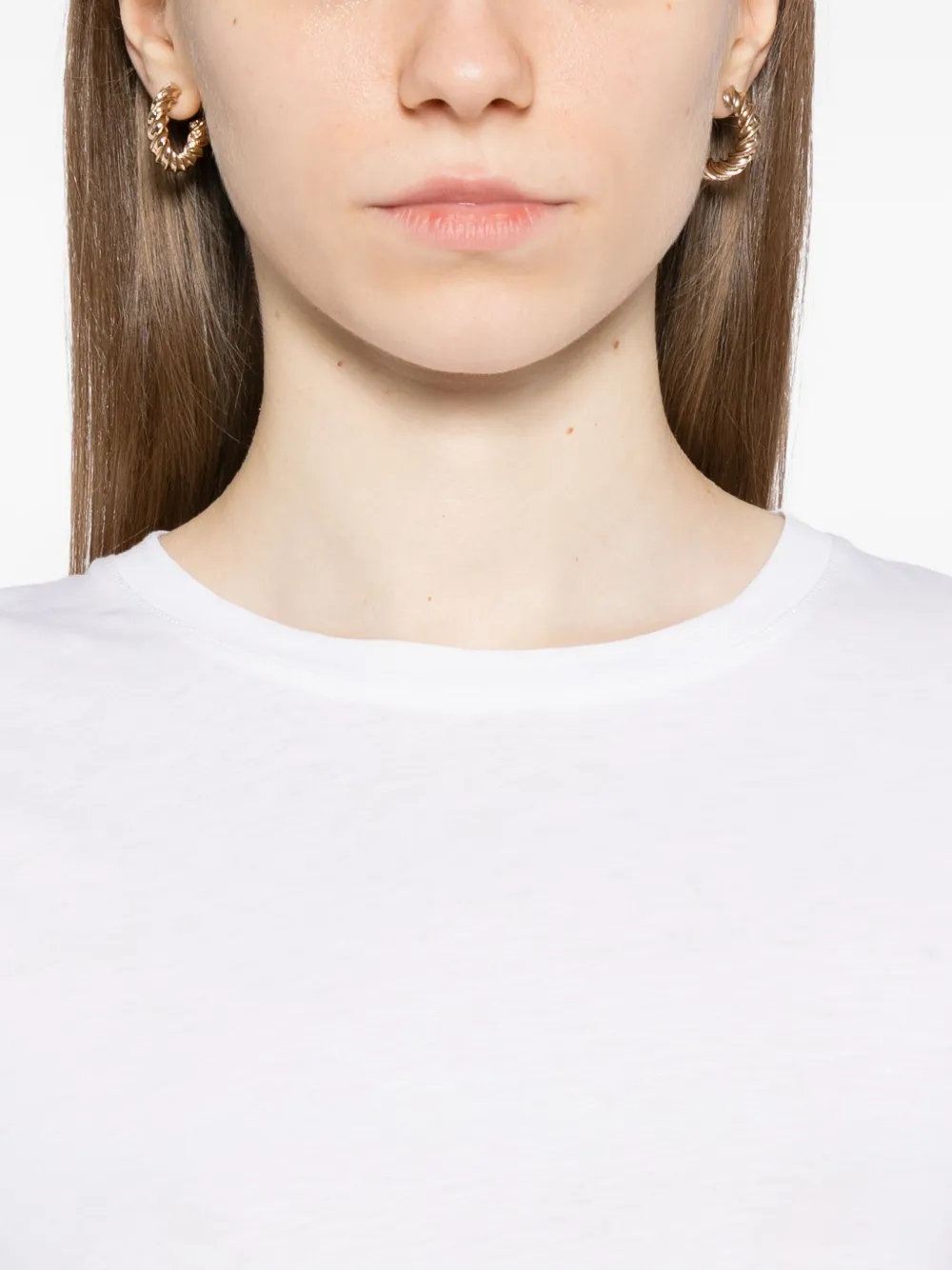 JOSEPH T-shirt met ronde hals Beige