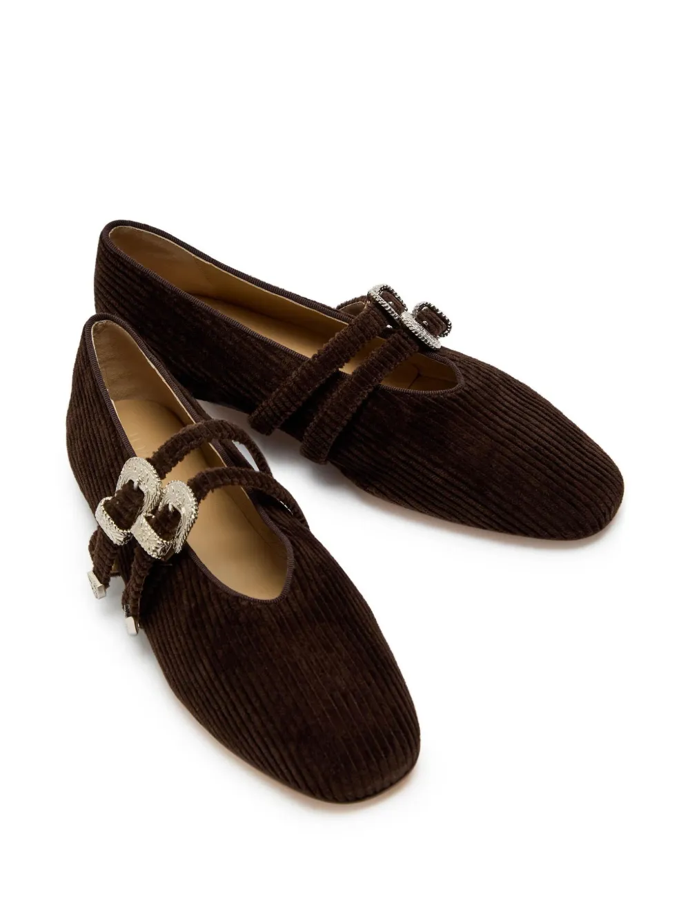 Le Monde Beryl Claudia buckle ballet flats | Image 2