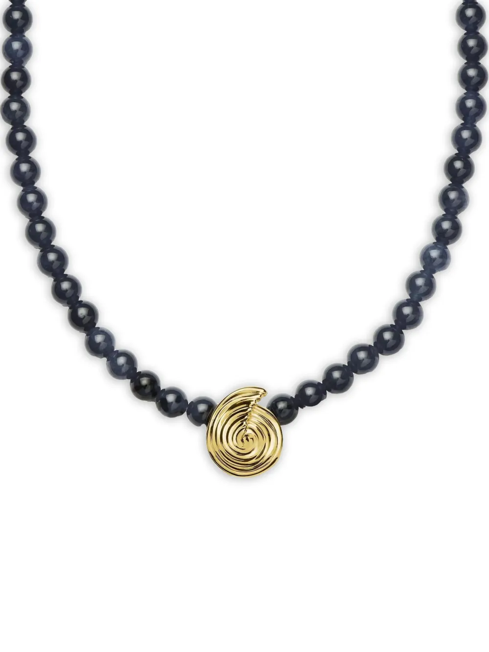 Missoma spiral-pendant beaded necklace | Image 2