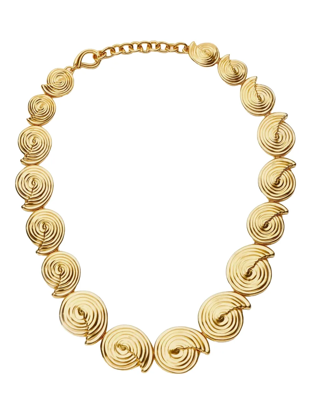 Missoma spiral-motif necklace | Gold | Image 1