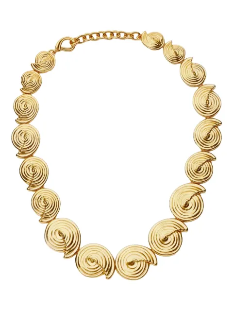 Missoma collar con motivo de espiral