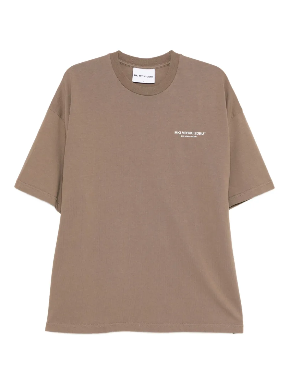 MKI Miyuki Zoku Design Studio T-shirt | Brown | Image 1