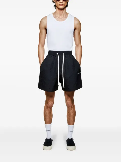 MKI Miyuki Zoku seersucker drawstring shorts