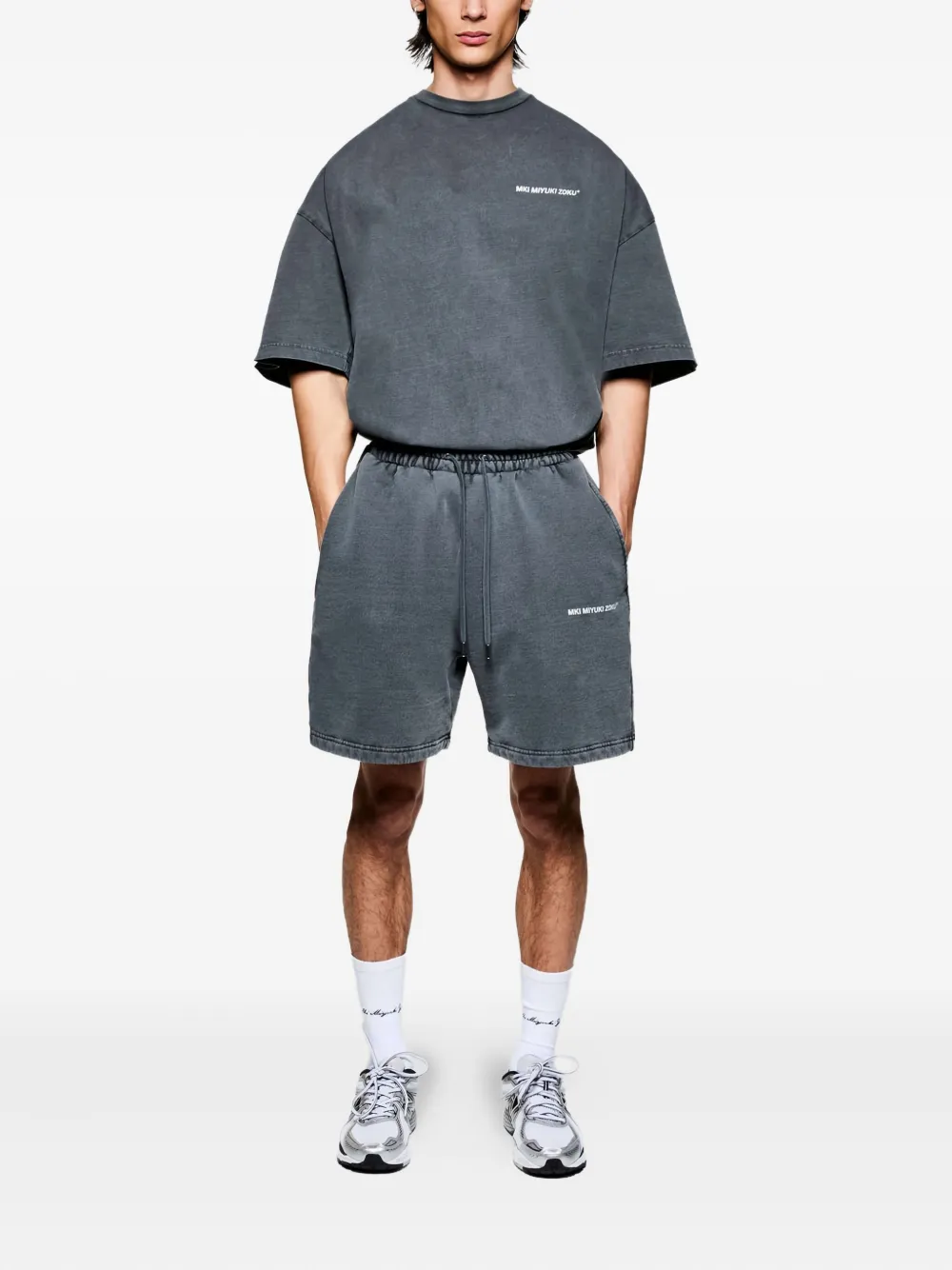 MKI Miyuki Zoku drawstring uniform shorts | Track & Running Shorts | Image 2